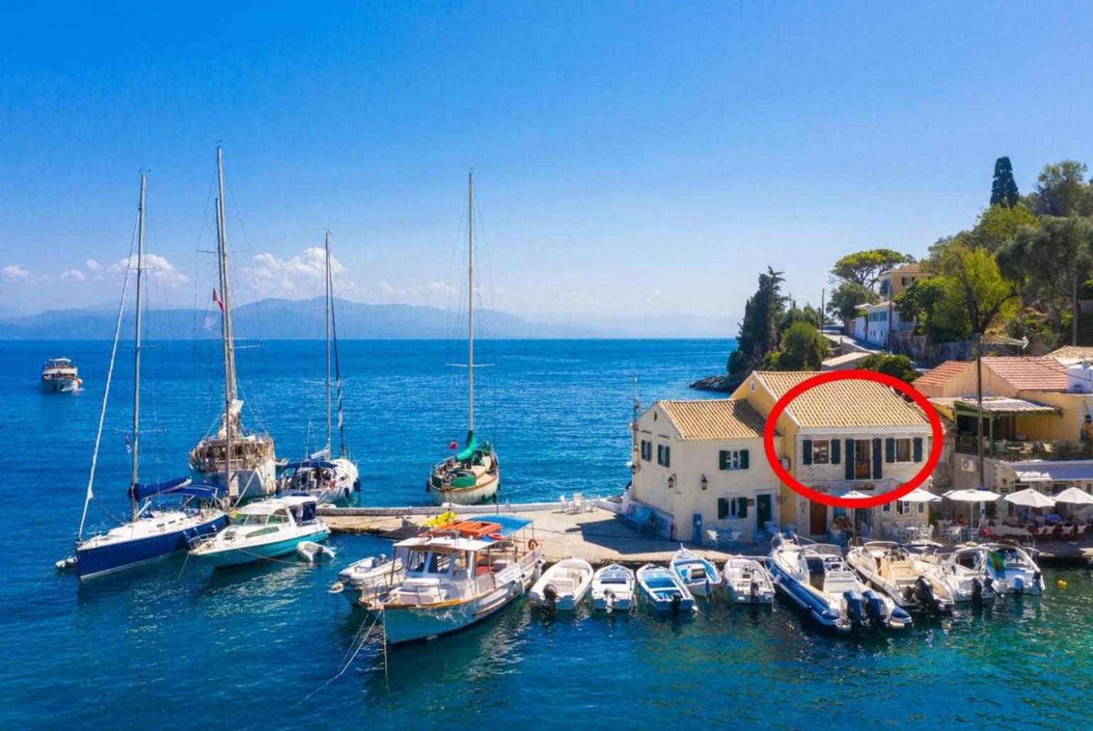 Spiros Jetty House Apartment Longós Exterior foto
